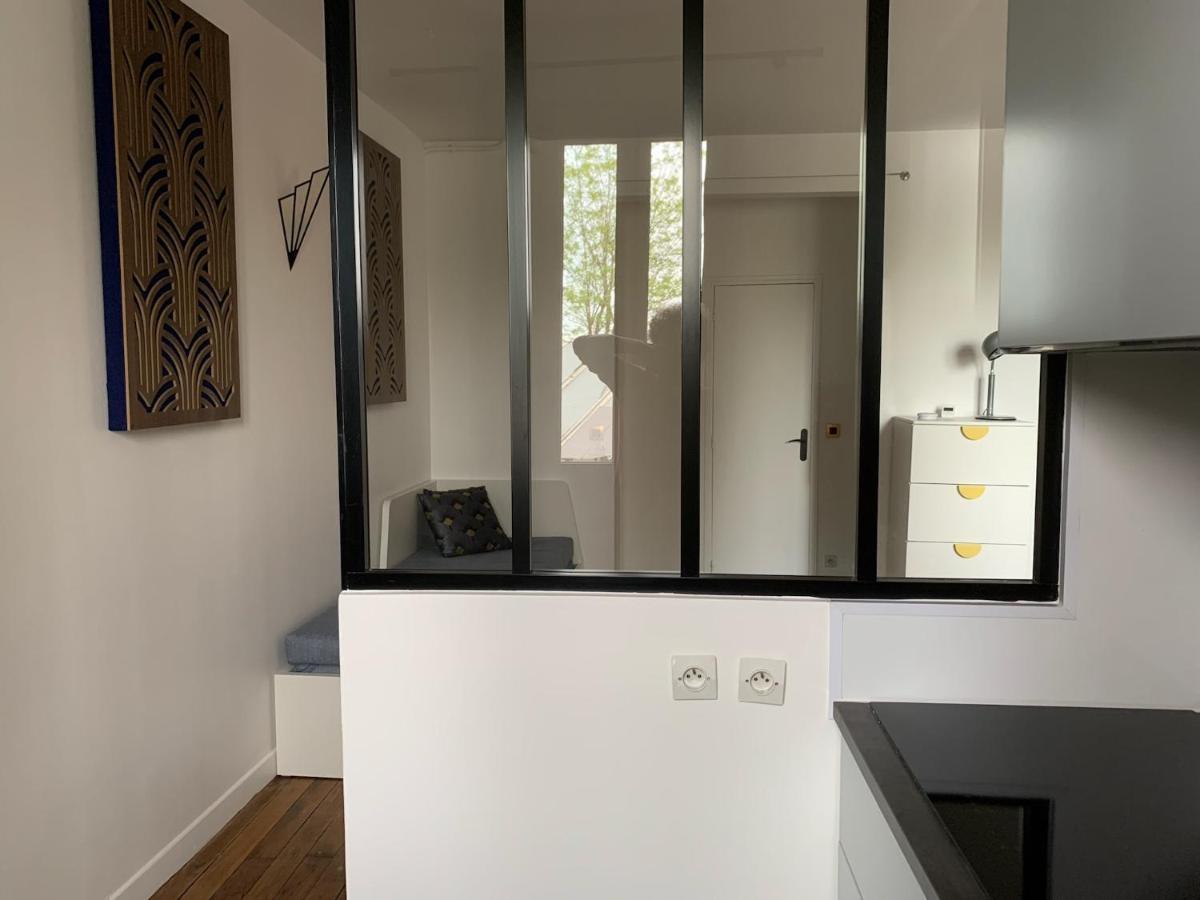 Studio Perfect For 2 Adults And 1 Kid, And Up To 2 Kids - Jourdain 20E, 25Mn To Louvre Via Line M11 Paris Exterior photo