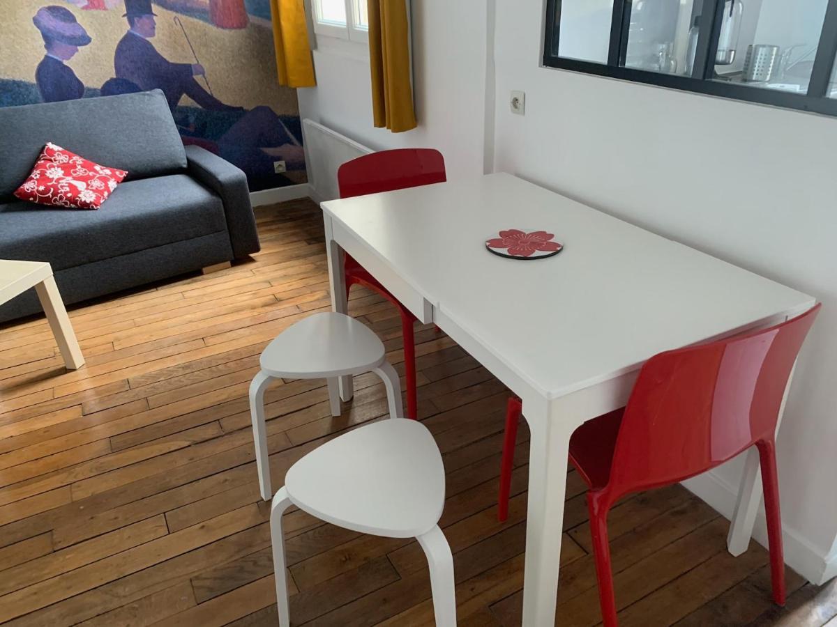 Studio Perfect For 2 Adults And 1 Kid, And Up To 2 Kids - Jourdain 20E, 25Mn To Louvre Via Line M11 Paris Exterior photo